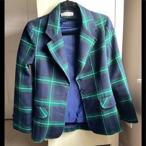 Vintage Bobbie Brooks Plaid Blazer